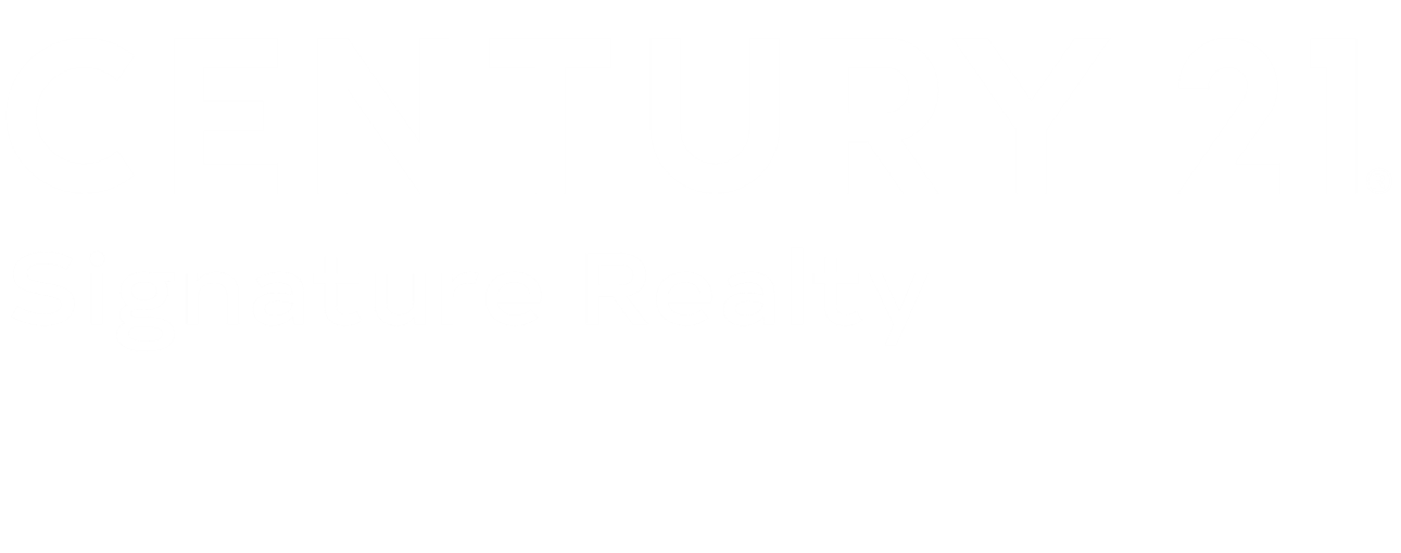 century 21 white logo